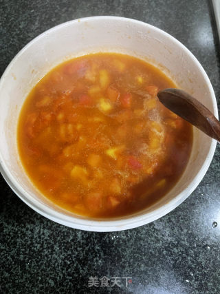 番茄牛肉烩饭的做法步骤：8