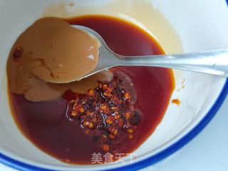凉拌麻酱油麦菜的做法步骤：4
