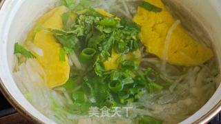 蛋饺萝卜丝汤的做法步骤：9