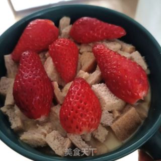 草莓布丁吐司的做法步骤：7