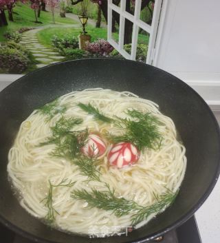 现压早餐鸡蛋面的做法步骤：11