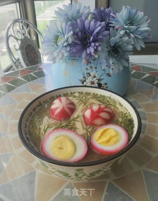 现压早餐鸡蛋面的做法步骤：13