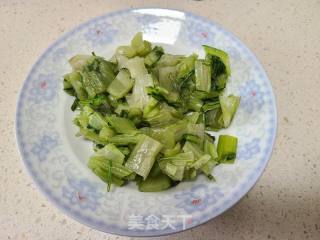 莙荙菜杆炒黄豆的做法步骤：2