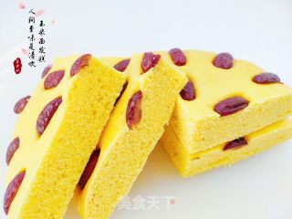 玉米面发糕的做法步骤：1