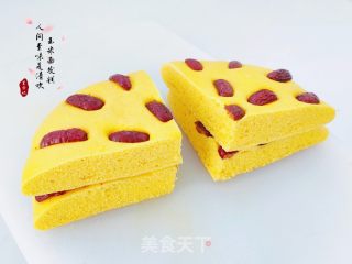 玉米面发糕的做法步骤：8