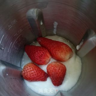 红薯草莓奶昔的做法步骤：7