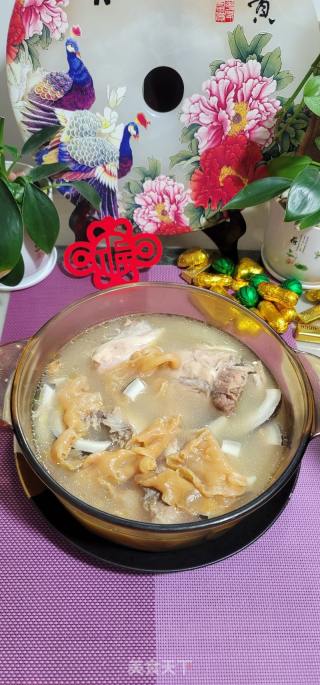 海椰皇花胶鸡汤的做法步骤：10