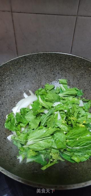 清炒小白菜的做法步骤：4