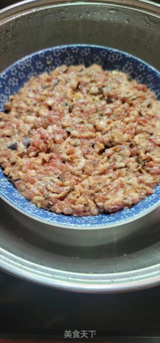 蒸香菇肉饼的做法步骤：7