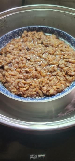 蒸香菇肉饼的做法步骤：8