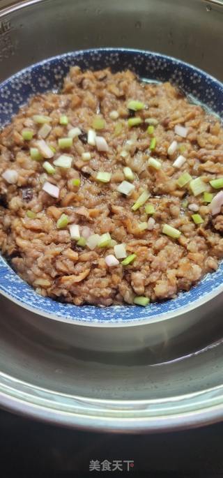 蒸香菇肉饼的做法步骤：9