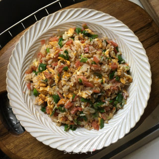 外婆菜炒饭
