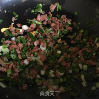 外婆菜炒饭的做法步骤：5