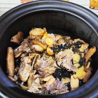艾草焖鸡的做法步骤：15