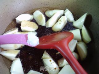 魔芋结烧茭白的做法步骤：7