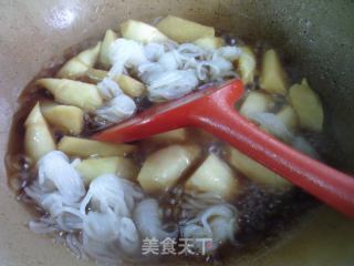 魔芋结烧茭白的做法步骤：10