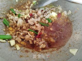 肉沫粉皮土豆的做法步骤：7