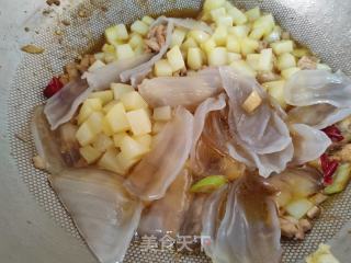 肉沫粉皮土豆的做法步骤：8