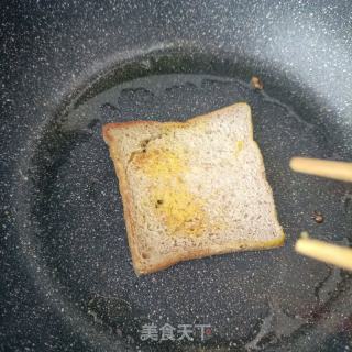 双梅西多士的做法步骤：6
