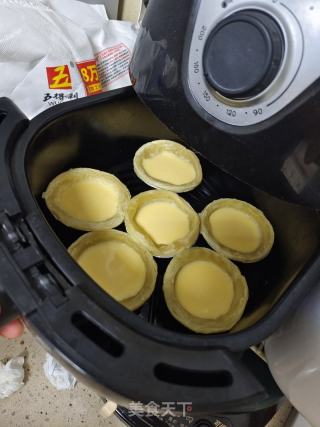 空气炸锅版蛋挞的做法步骤：2