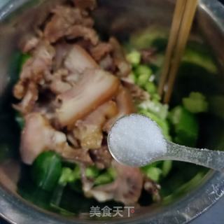 黄瓜拌猪头肉的做法步骤：5