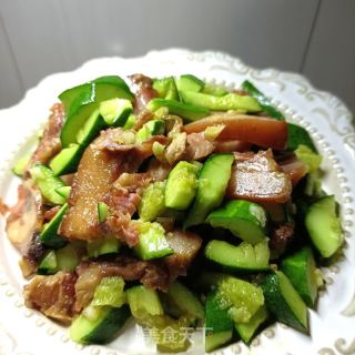 黄瓜拌猪头肉的做法步骤：10