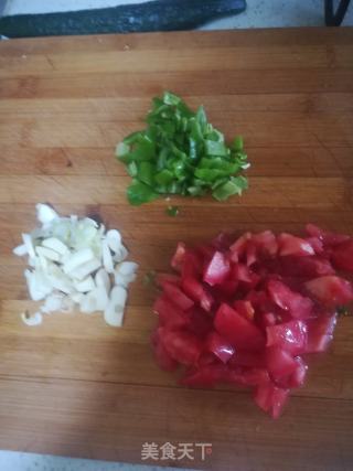芹菜羊肉炒米粉的做法步骤：5