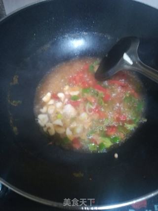 芹菜羊肉炒米粉的做法步骤：8