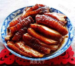 传统扣肉的做法步骤：14