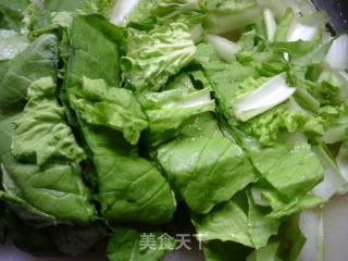 毛毛菜迷迷饺荞麦面的做法步骤：2