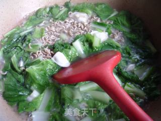 毛毛菜迷迷饺荞麦面的做法步骤：4
