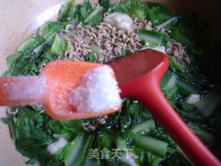 毛毛菜迷迷饺荞麦面的做法步骤：6