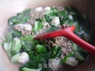 毛毛菜迷迷饺荞麦面的做法步骤：7
