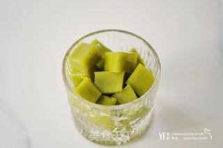 熊猫花花抹茶椰香凉粉????，可爱感觉爆棚的做法步骤：5