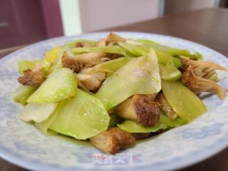 猴头菇炒莴笋片的做法步骤：7