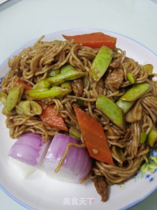 豆角焖面的做法步骤：11