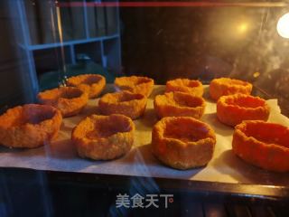 蜜薯燕麦蛋挞的做法步骤：6