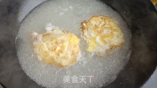 菊花脑煎蛋汤的做法步骤：5