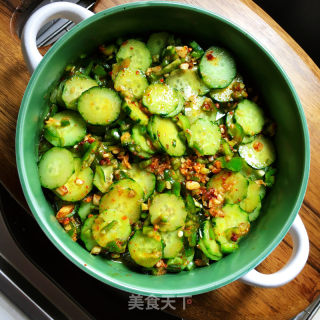 凉拌黄瓜片的做法