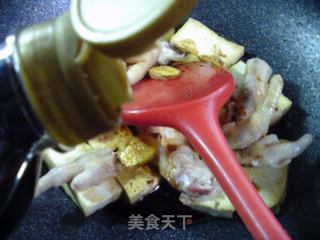 鸡爪鲍鱼烧豆腐的做法步骤：7