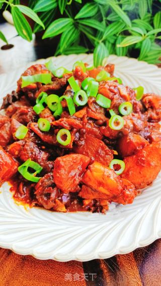 牛蛙炖土豆的做法