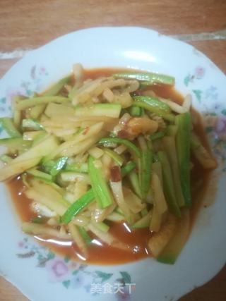 香辣葫芦瓜丝的做法