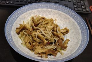 芽菜炒油豆腐的做法步骤：5