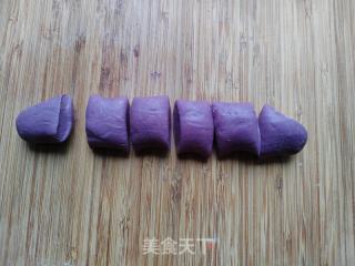 桑葚馒头&玫瑰花的做法步骤：8