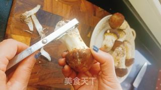 黑椒松茸的做法步骤：2