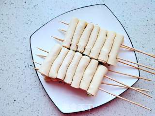 酱香烤豆腐卷的做法步骤：10