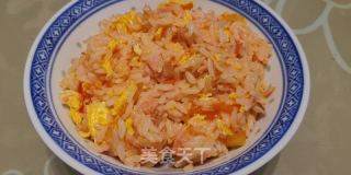 番茄鸡蛋炒饭的做法步骤：10