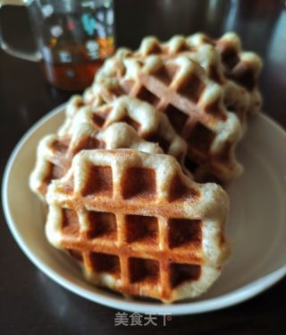 香蕉华夫饼的做法