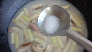 奶汤蒲菜的做法步骤：13