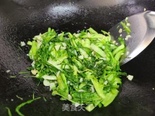 蒜蓉苦菊的做法步骤：4
